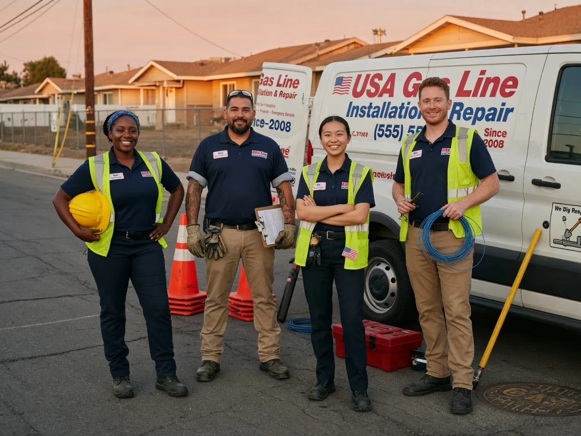 Gas Line Installation company in Mount Sterling, IA